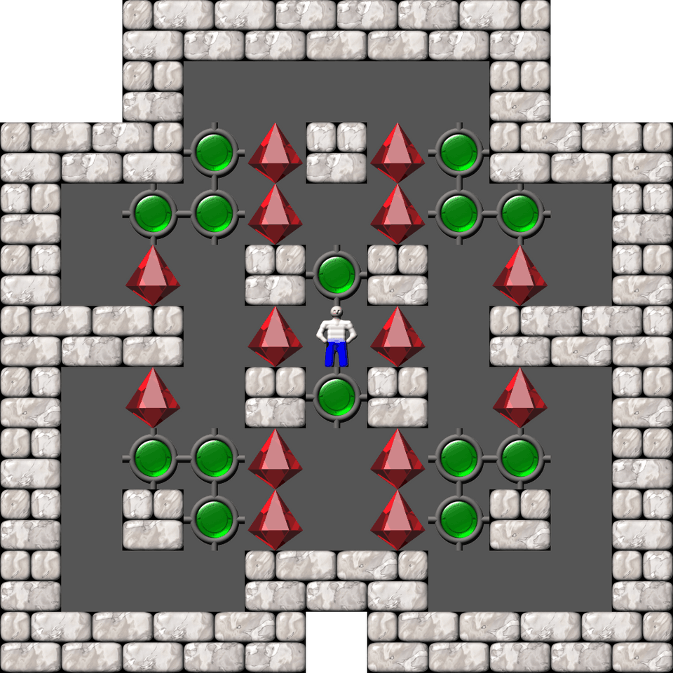 Sokoban Chrysalis Collection 8 level 25